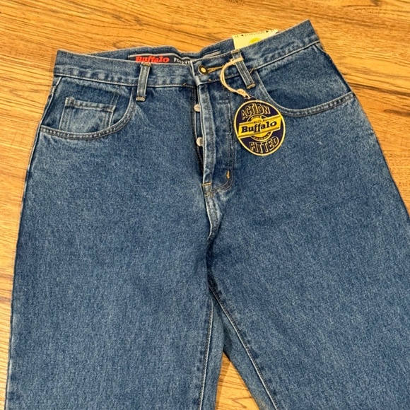 BUFFALO NWT VINTAGE 90S DENIM - Vintage 31 (Ladies 28) - Picture 3 of 9